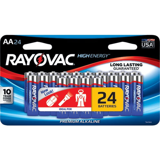 AA ALKALINE BATT 24PK