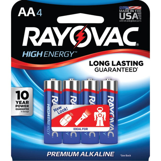 AA ALKALINE BATT 4PK