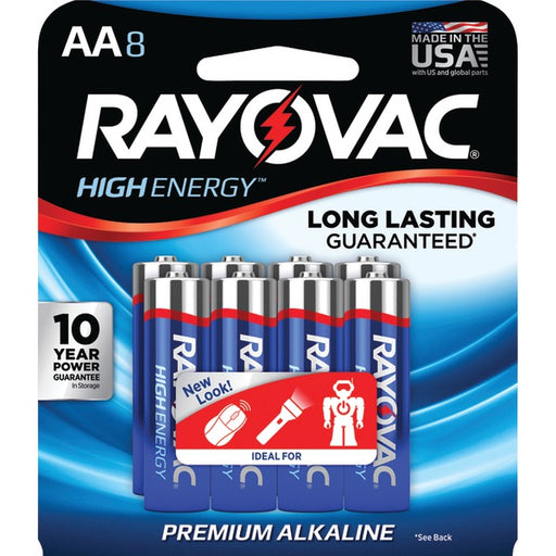 AA ALKALINE BATT 8PK