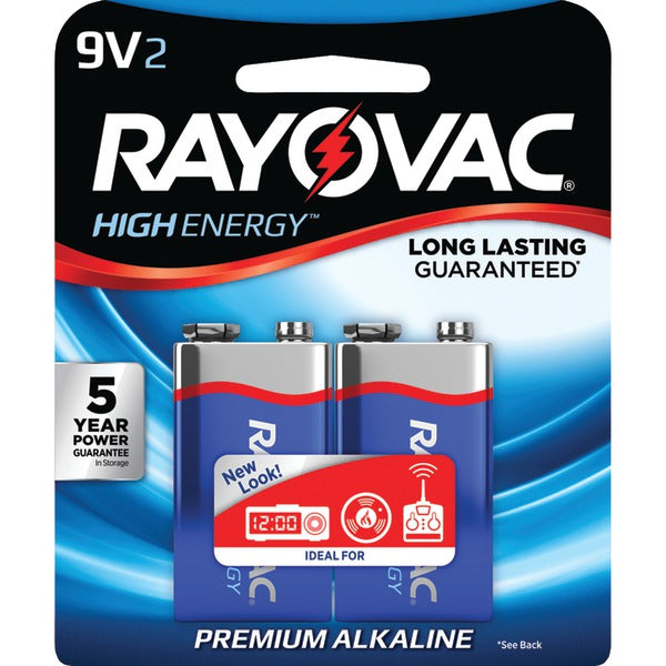 9V ALKALINE 2PK