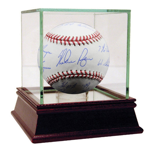 Nolan Ryan Signed MLB Baseball w/ 8 Inscriptions