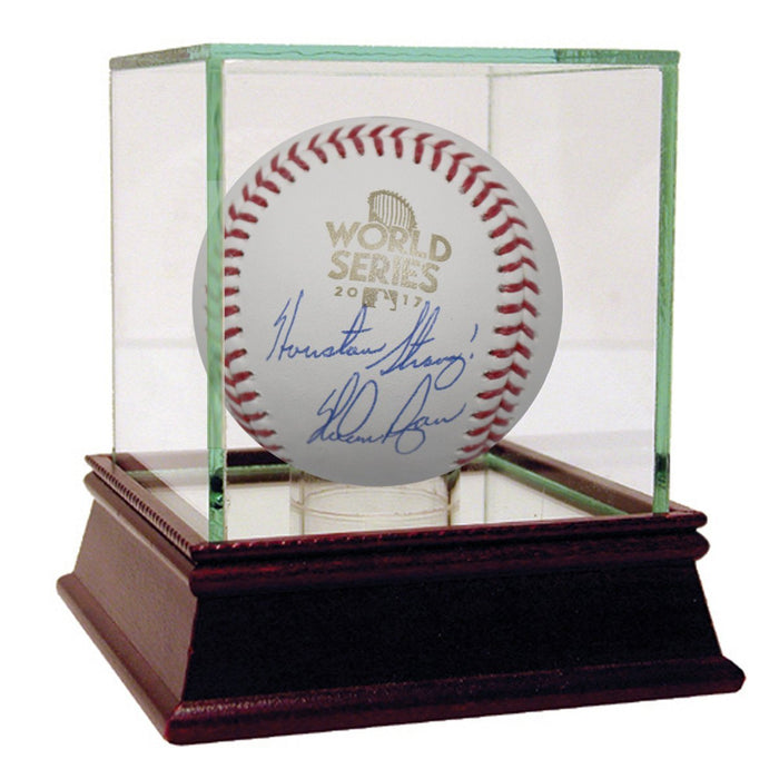 Nolan Ryan Signed 2017 World Series Baseball w/ "Houston Strong" Insc