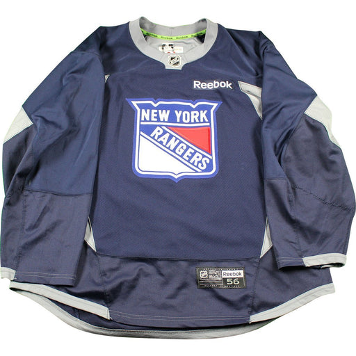 New York Rangers Training Camp Navy Practice Jersey #49