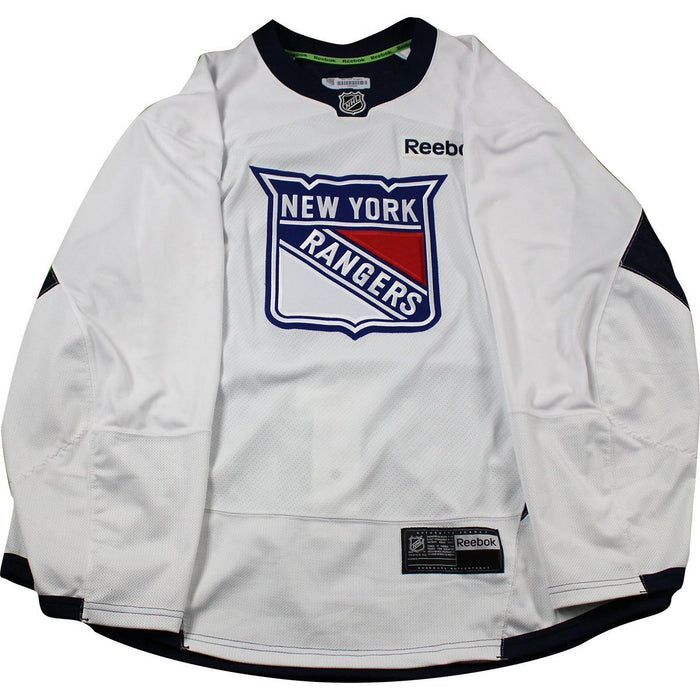 New York Rangers Training Camp White Practice Jersey #91