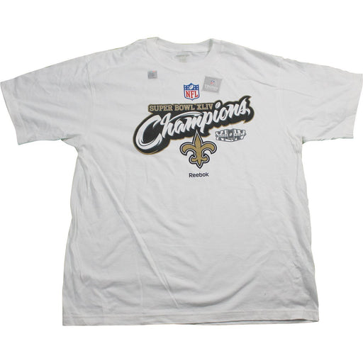 New Orleans Saints Super Bowl XLIV Champs Locker Room Tee Shirt -Large