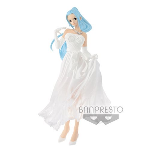 One Piece Nefeltari Vivi White Wedding Lady Edge Statue     