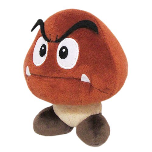 Super Mario All-Stars Goomba 6-Inch Plush                   