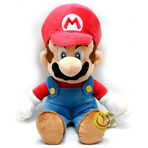 Super Mario Bros. Medium Size Mario Plush Doll              