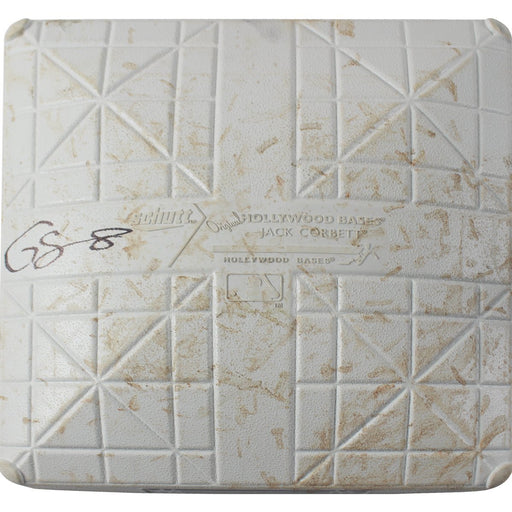 Gary Sanchez Signed Orioles at Yankees 9-14-2017 Game Used Third Base (Innings 3-5)(JC009540)