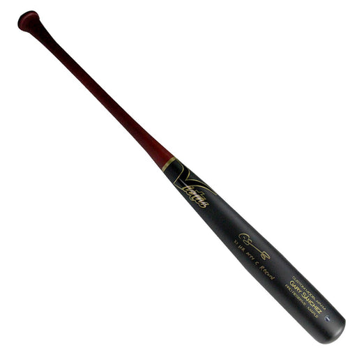 Gary Sanchez Signed Victus Game Model Black Barrel/Cherry Handle Bat w/" 33 HR NYY C Record"Insc