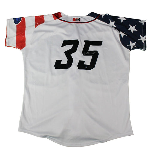 Gary Sanchez Signed Game Used 2015 Trenton 4th of July Jersey