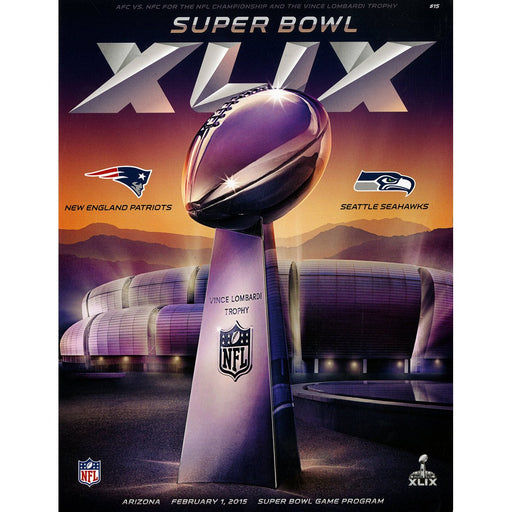 Super Bowl 49 Program