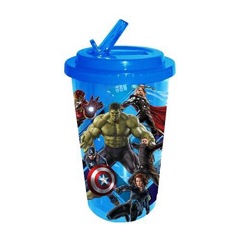 Avengers: Age of Ultron 16 oz. Flip-Straw Travel Cup        