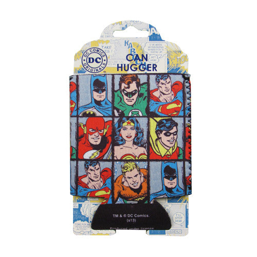 DC Comics Characters Grid Can Hugger                        