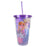 Disney Frozen Anna and Elsa Pink 16 oz. Travel Cup          