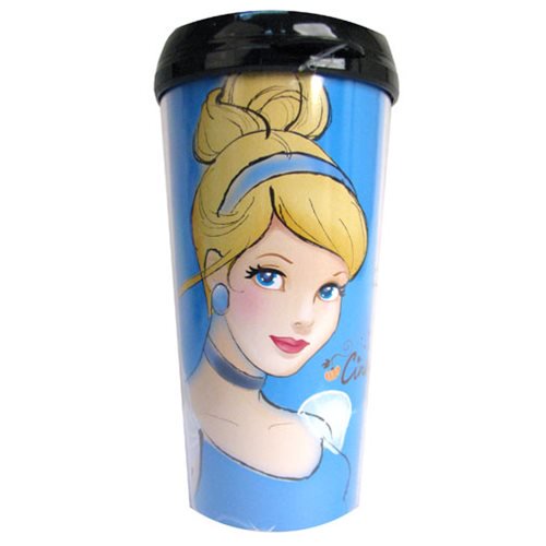 Cinderella 16 oz. Plastic Travel Mug                        