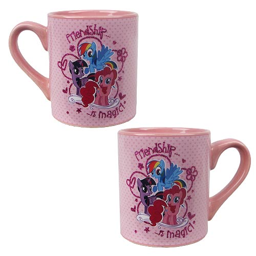 My Little Pony Friendship is Magic Glitter 14 oz. Mug       