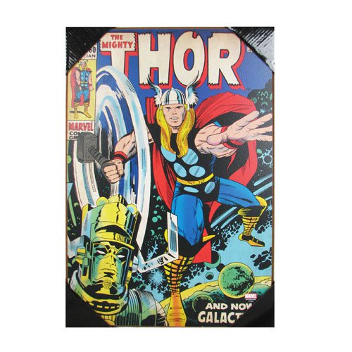 The Mighty Thor Wood Wall Sign                              