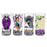 Nightmare Before Christmas Characters 10 oz. Glass 4-Pack   