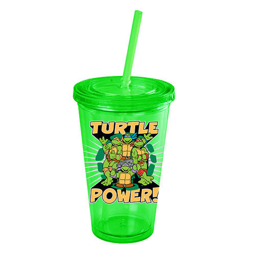 Teenage Mutant Ninja Turtles Turtle Power Plastic Travel Cup