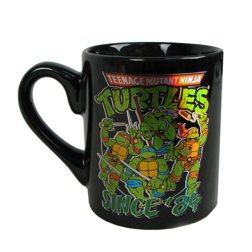 TMNT Group Shot Since 84 14 oz. Ceramic Laser Print Mug     