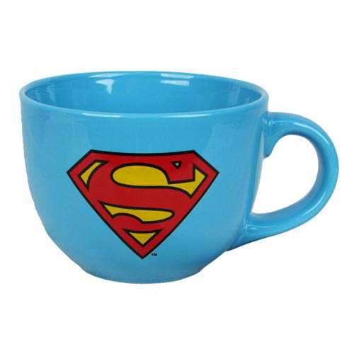 Superman Shield Logo 24 oz. Soup Mug                        