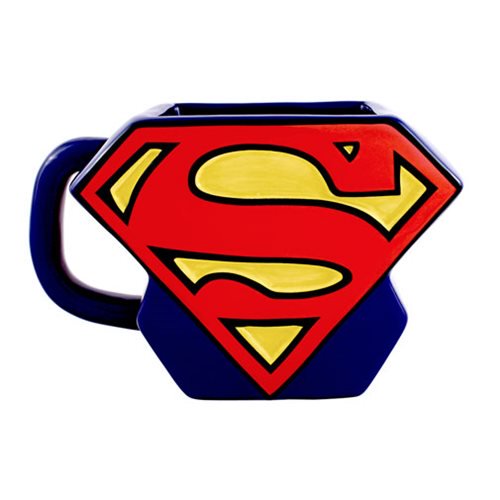 Superman Logo 3D Mug                                        