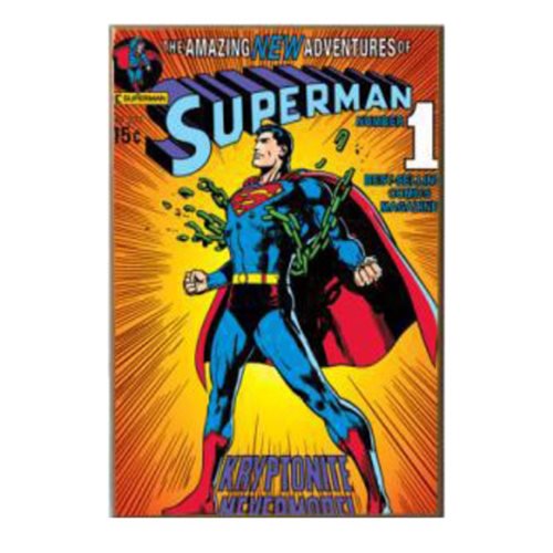 Superman Breaking Chains 3D Wood Wall Art                   