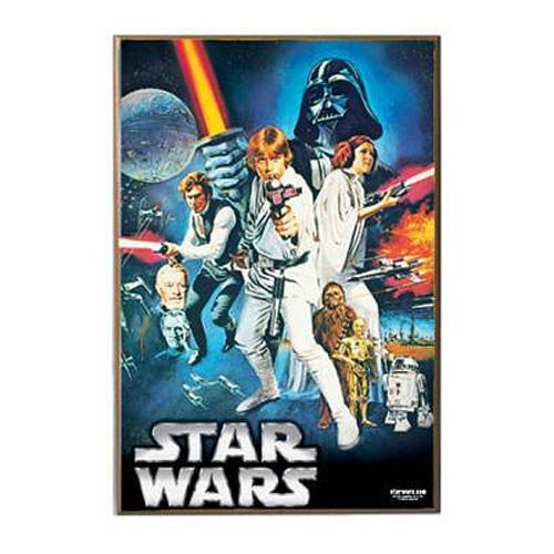 Star Wars A New Hope Wood Wall Art                          