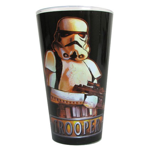 Star Wars Stormtrooper 16 oz. Pint Glass                    