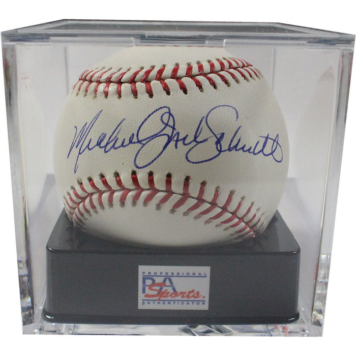 Michael Jack Schmidt Signed OMLB Baseball PSA/DNA Graded 9