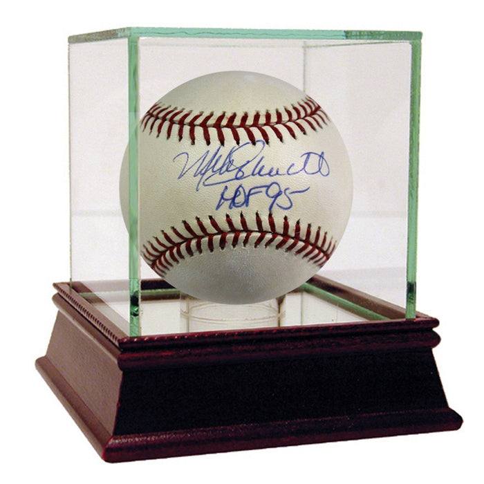 Mike Schmidt Signed ONL Coleman Baseball HOF 95 Inscription JSA