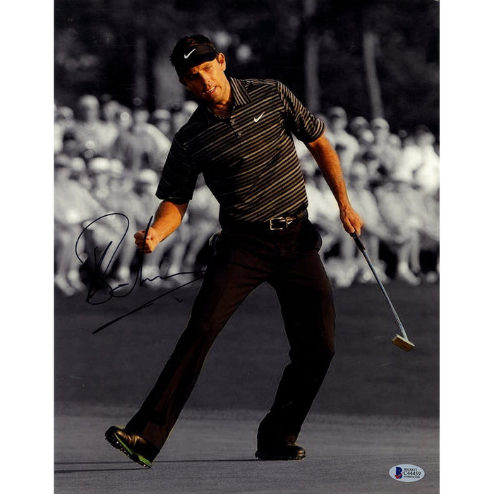 Charl Schwartzel Signed Vertical Masters Celebration 11x14 Photo Beckett