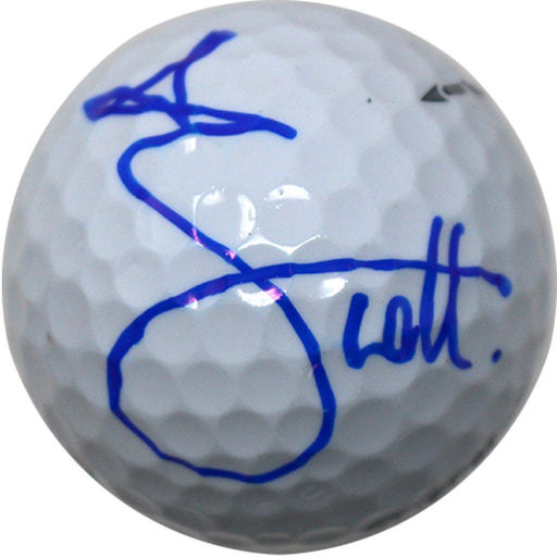 Adam Scott Signed Augusta National Masters Logo Golf Ball Beckett