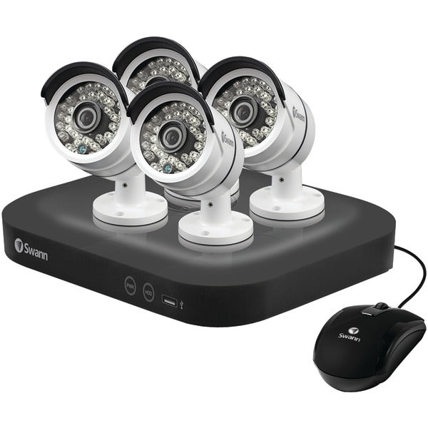 8CH 3MP DVR/4 CAM 2TB HDD