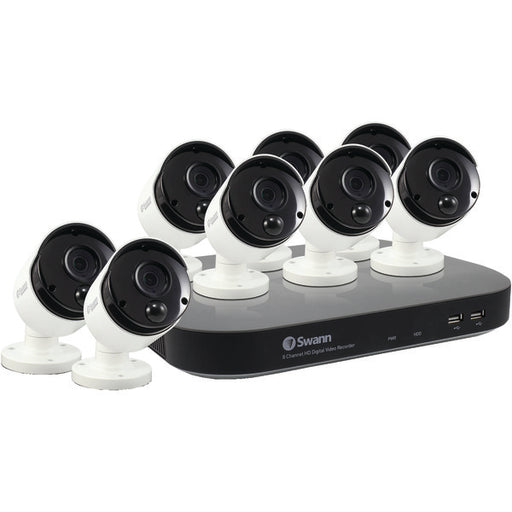 8CH DVR 8 BULLCAM 4780