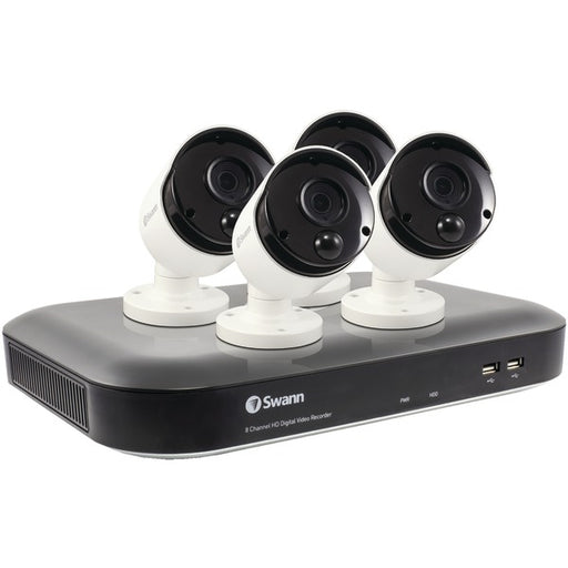 8CH DVR 4X5MP PIR BULL