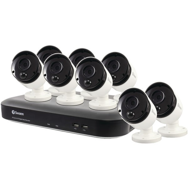 8CH DVR 8X5MP PIR BULL