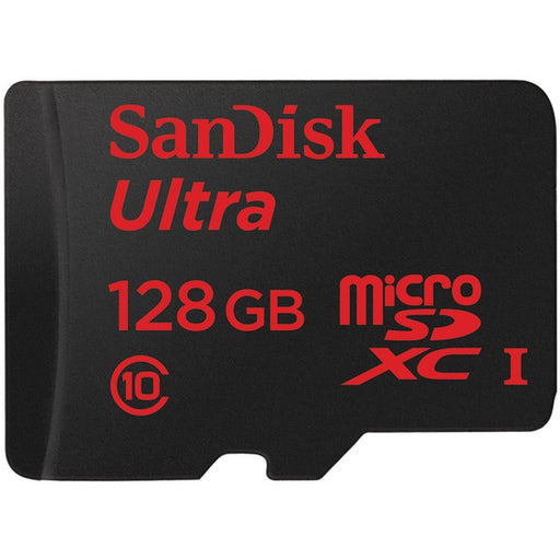 128GB MICROSD CRD W ADPTR