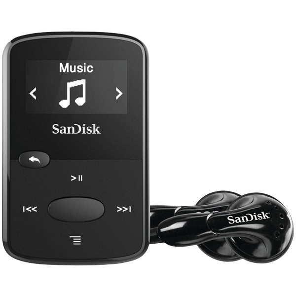 8GB CLIP JAM MP3 PLYR BLK