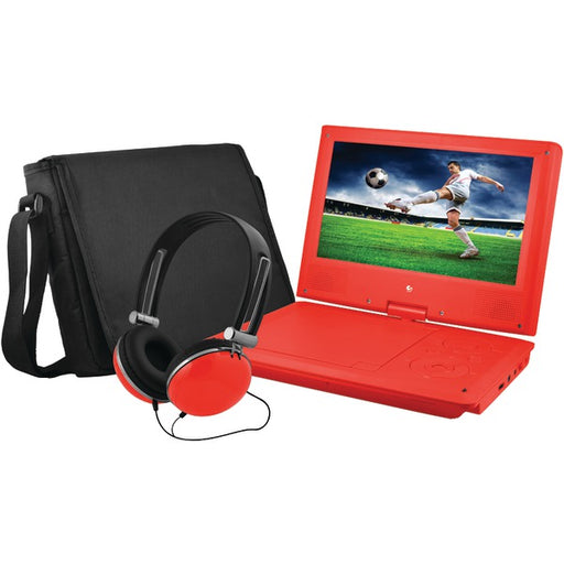 9" PORT DVD PLYR RED