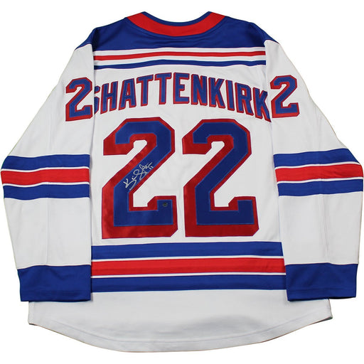 Kevin Shattenkirk Signed New York Rangers Adidas White Breakaway Jersey