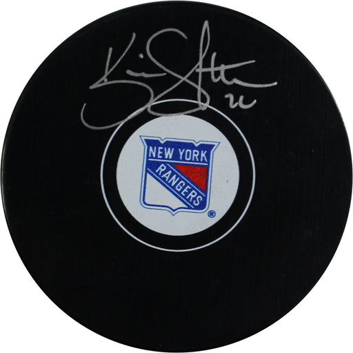 Kevin Shattenkirk Signed New York Rangers Puck