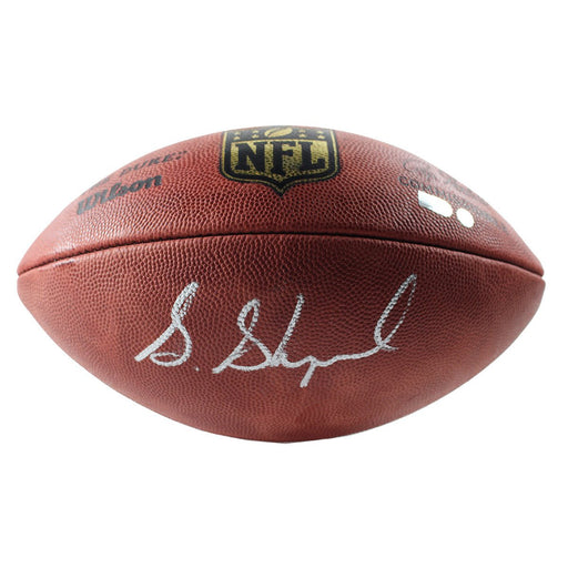 Sterling Shepard Signed Official Wilson NFL Game Football (SSM/Fanatics)