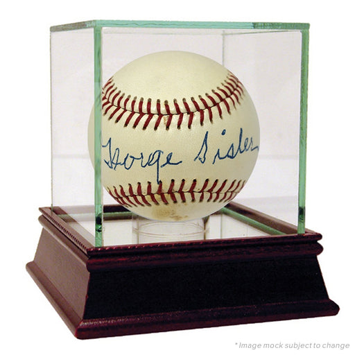 George Sisler Single Signed Hall of Fame Baseball JSA