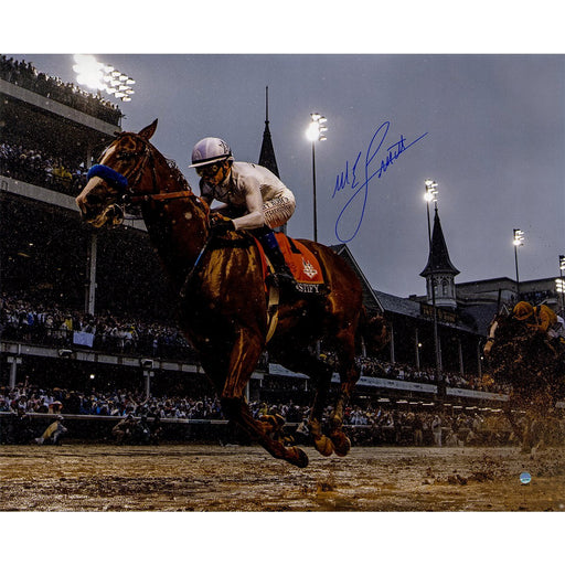 Mike Smith Signed Winning The 144th Kentucky Derby 16x20 Photo