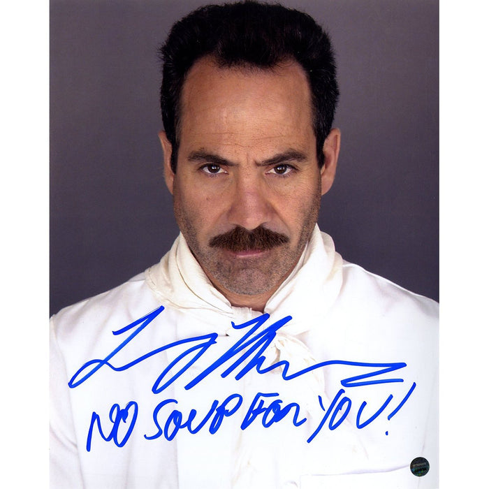 Larry Thomas "The Soup Nazi" Signed 8x10 Photo w/ "No Soup For You!" Insc