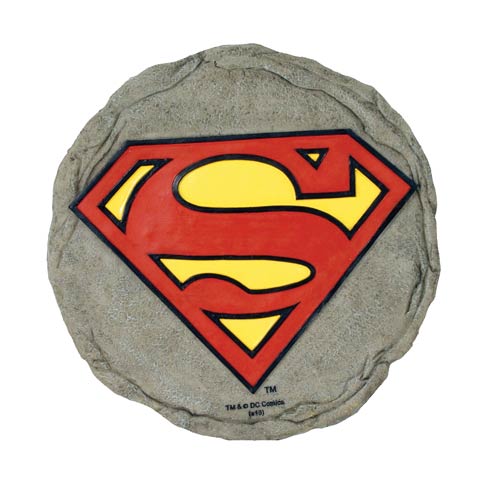 Superman Logo Stepping Stone                                