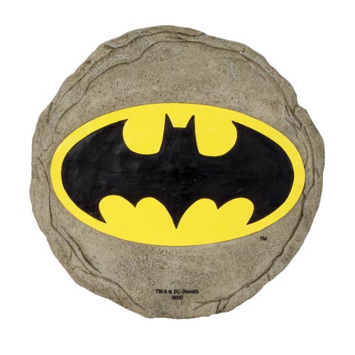 Batman Logo Stepping Stone                                  