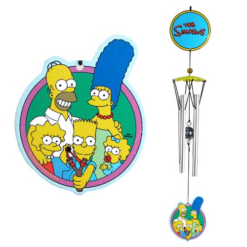 The Simpsons Family Metal Wind Chimes                       